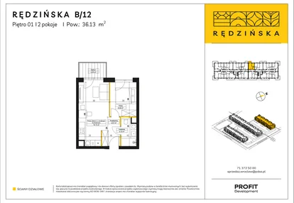 Mieszkanie w inwestycji: Rędzińska 4