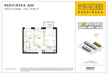 Mieszkanie w inwestycji: Rędzińska 4