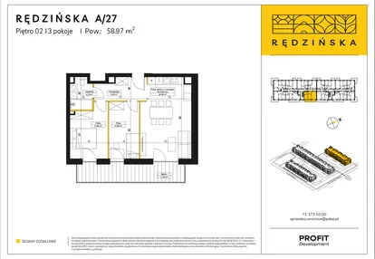 Mieszkanie w inwestycji: Rędzińska 4