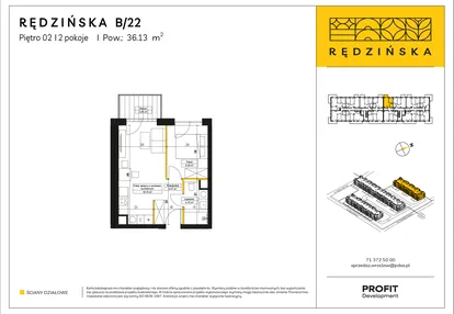 Mieszkanie w inwestycji: Rędzińska 4