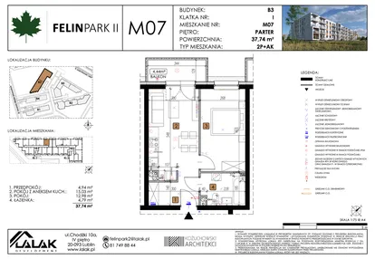 Mieszkanie w inwestycji: Felin Park II etap 2