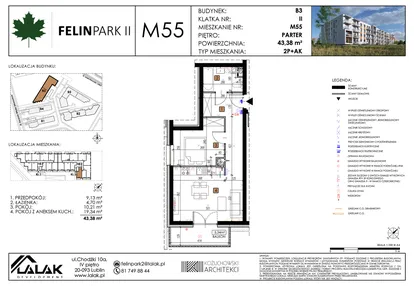 Mieszkanie w inwestycji: Felin Park II etap 2