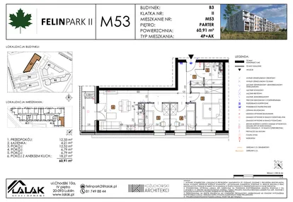 Mieszkanie w inwestycji: Felin Park II etap 2