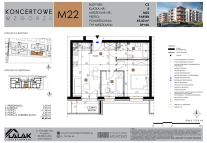 Mieszkanie w inwestycji: Koncertowe Wzgórze etap II