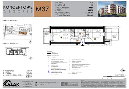 Mieszkanie w inwestycji: Koncertowe Wzgórze etap II