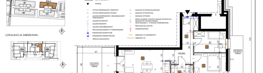 Mieszkanie w inwestycji: Koncertowe Wzgórze etap II