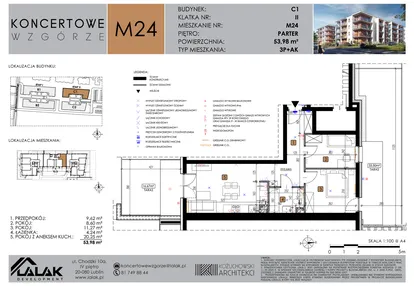 Mieszkanie w inwestycji: Koncertowe Wzgórze etap II
