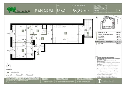 Mieszkanie w inwestycji: Panarea