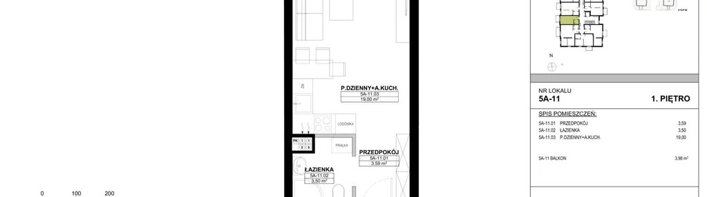 Mieszkanie w inwestycji: Nowa Północ etap 2A