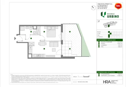 Mieszkanie w inwestycji: Osiedle Urbino etap 5
