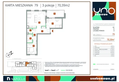 Mieszkanie w inwestycji: UNO Bemowo