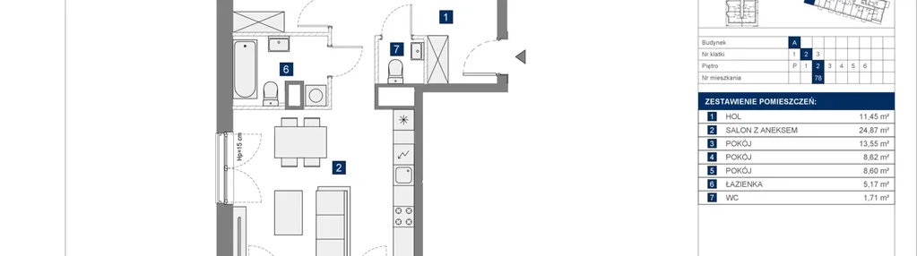 Mieszkanie w inwestycji: Osiedle przy Wielickiej