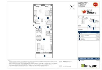 Mieszkanie w inwestycji: Osiedle przy Wielickiej
