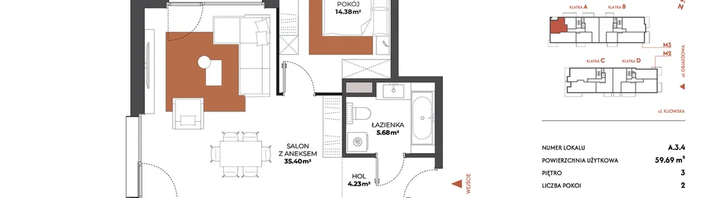 Mieszkanie w inwestycji: Drucianka Wschodnia
