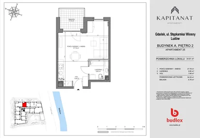 Mieszkanie w inwestycji: Kapitanat A