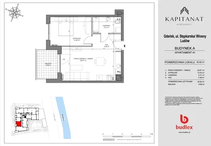 Mieszkanie w inwestycji: Kapitanat A