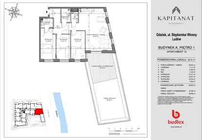 Mieszkanie w inwestycji: Kapitanat A