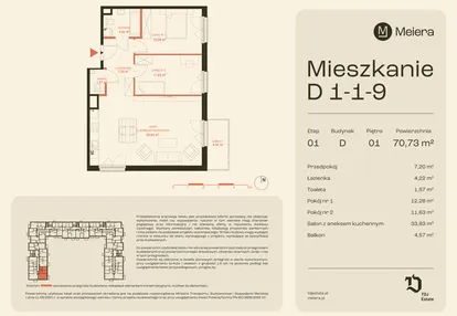 Mieszkanie w inwestycji: Osiedle Meiera