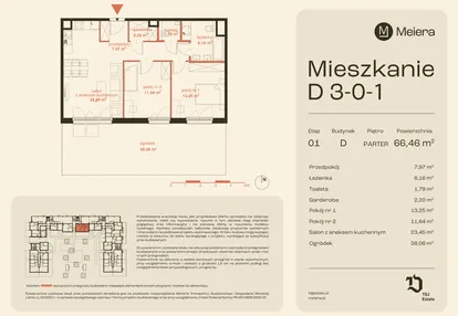 Mieszkanie w inwestycji: Osiedle Meiera