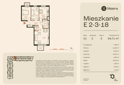 Mieszkanie w inwestycji: Osiedle Meiera