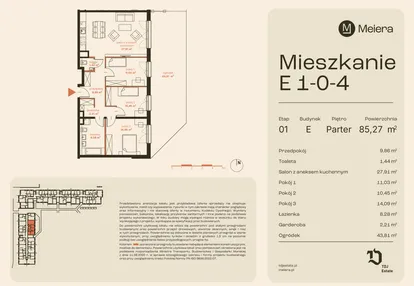 Mieszkanie w inwestycji: Osiedle Meiera