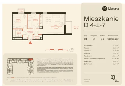 Mieszkanie w inwestycji: Osiedle Meiera
