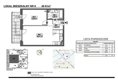 Mieszkanie w inwestycji: Jeziorna 1