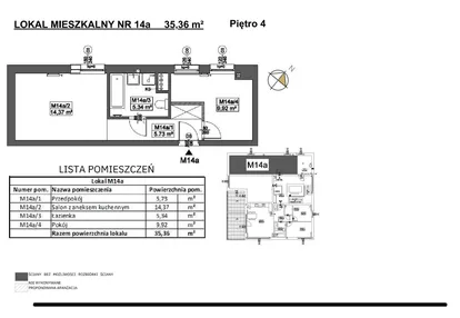 Mieszkanie w inwestycji: Jeziorna 1