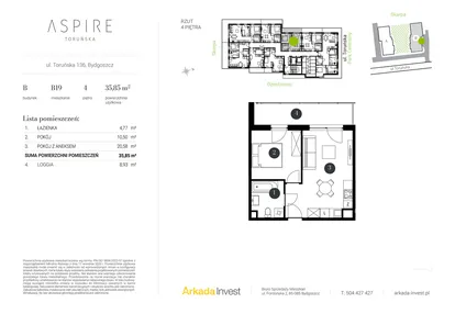 Mieszkanie w inwestycji: Aspire