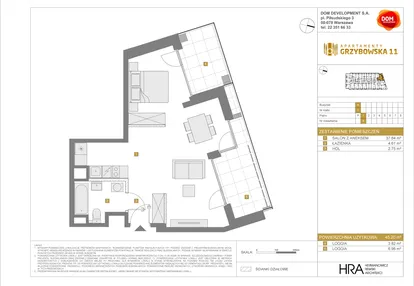 Mieszkanie w inwestycji: Apartamenty Grzybowska 11