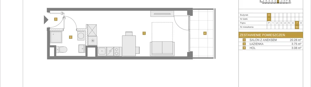 Mieszkanie w inwestycji: Apartamenty Grzybowska 11