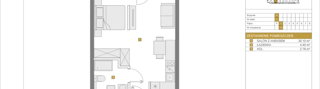 Mieszkanie w inwestycji: Apartamenty Grzybowska 11
