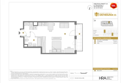 Mieszkanie w inwestycji: Apartamenty Grzybowska 11