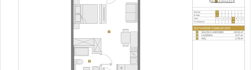 Mieszkanie w inwestycji: Apartamenty Grzybowska 11