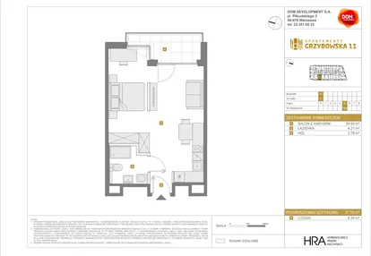 Mieszkanie w inwestycji: Apartamenty Grzybowska 11
