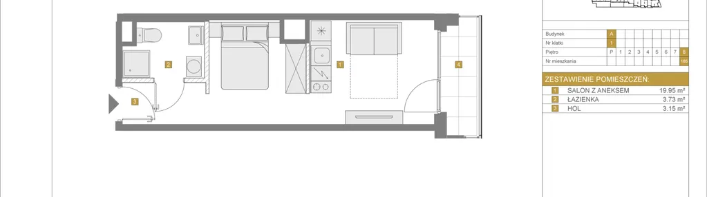Mieszkanie w inwestycji: Apartamenty Grzybowska 11