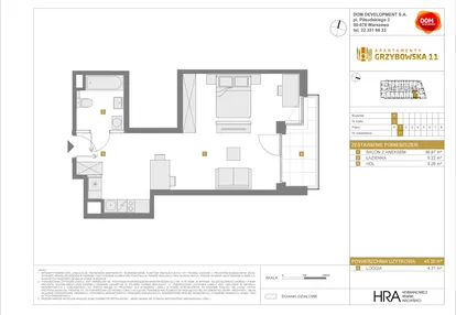 Mieszkanie w inwestycji: Apartamenty Grzybowska 11