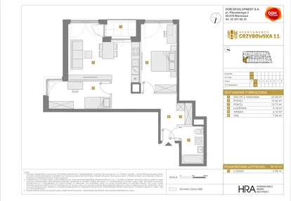 Mieszkanie w inwestycji: Apartamenty Grzybowska 11