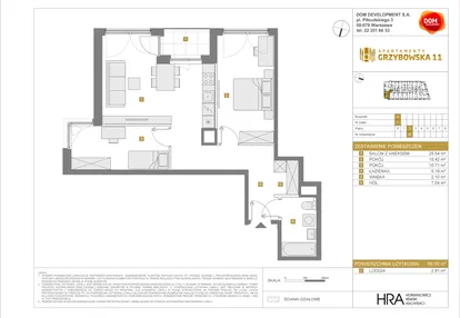 Mieszkanie w inwestycji: Apartamenty Grzybowska 11