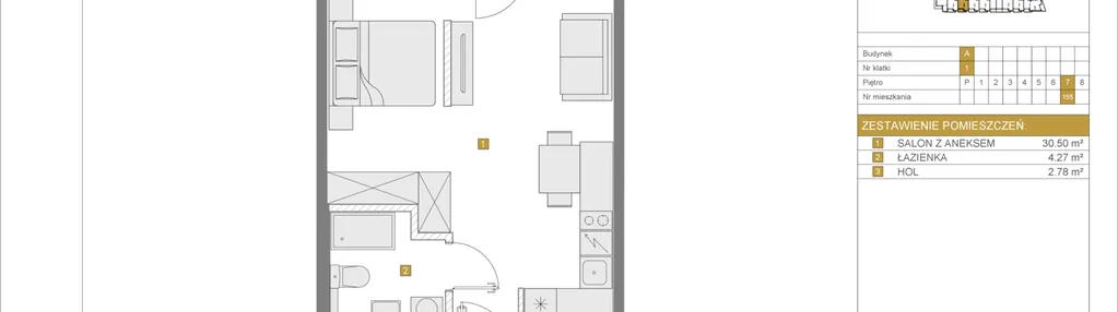 Mieszkanie w inwestycji: Apartamenty Grzybowska 11