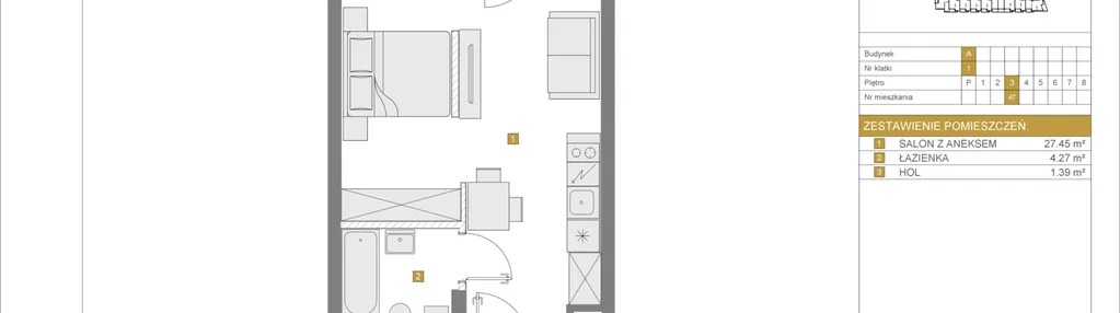 Mieszkanie w inwestycji: Apartamenty Grzybowska 11