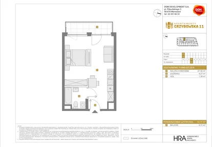 Mieszkanie w inwestycji: Apartamenty Grzybowska 11