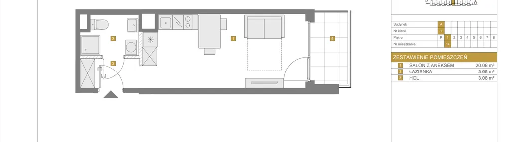 Mieszkanie w inwestycji: Apartamenty Grzybowska 11