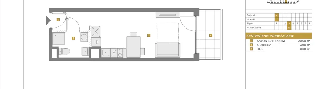Mieszkanie w inwestycji: Apartamenty Grzybowska 11