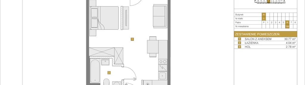 Mieszkanie w inwestycji: Apartamenty Grzybowska 11
