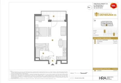 Mieszkanie w inwestycji: Apartamenty Grzybowska 11