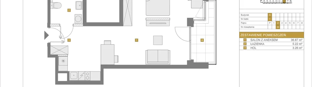Mieszkanie w inwestycji: Apartamenty Grzybowska 11