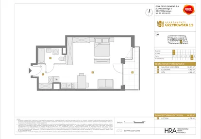 Mieszkanie w inwestycji: Apartamenty Grzybowska 11