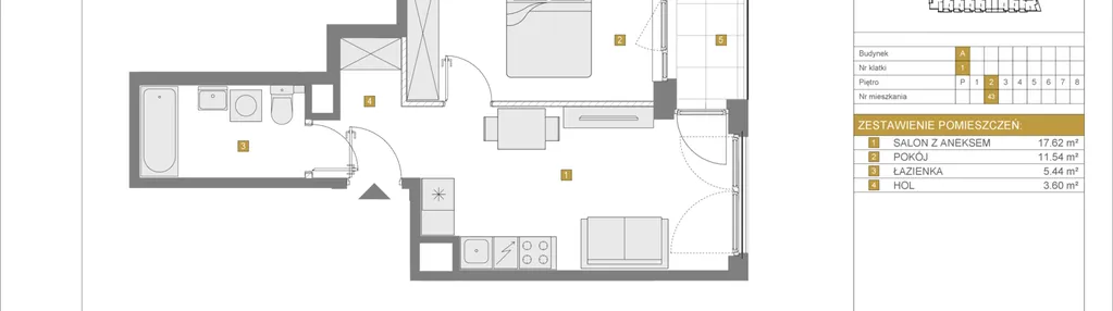 Mieszkanie w inwestycji: Apartamenty Grzybowska 11