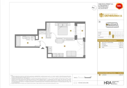 Mieszkanie w inwestycji: Apartamenty Grzybowska 11